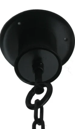 Handgearbeitete Hängelaterne aus Schmiedeeisen HL 2428/A