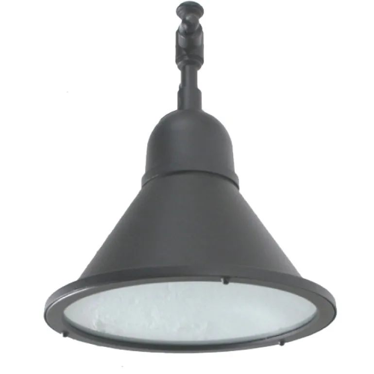 Historische Außenlampe mit Kegelschirm