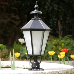 Historische Gartenleuchte SO 60 aus Aluminium