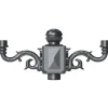 Historischer Mastausleger Arm, mehrflammig