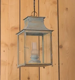 Hängelaterne im Louis-Philippe-Stil Petrole