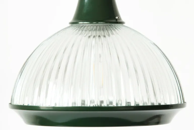 Hängeleuchte Bolero mit prismatischem Glas