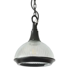 Hängeleuchte Bolero mit prismatischem Glas