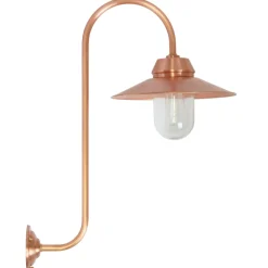 Hohe Landhaus-Wandlampe BW 1600 SO Kupfer