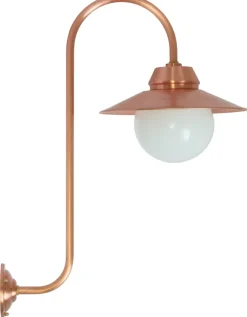 Hohe Landhaus-Wandlampe BW 1600 SO Kupfer