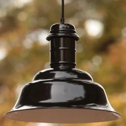 Industrie-Außenlampe mit Tulpenschirm Dortmund