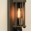 Industrie-Stil Wandleuchte aus Schmiedeeisen WL 3630