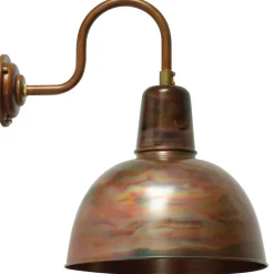 Industriestil-Wandleuchte Köln Kupfer Patina RO 1500