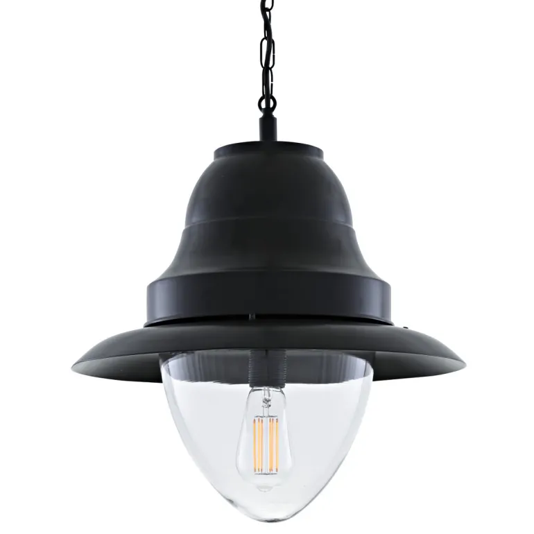 Irische Pendelleuchte mit Glaszylinder Glendale