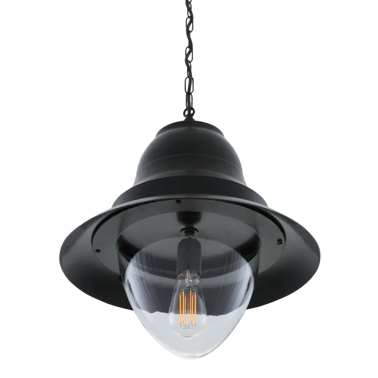 Irische Pendelleuchte mit Glaszylinder Glendale