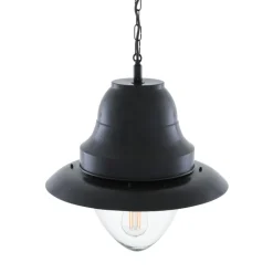Irische Pendelleuchte mit Glaszylinder Glendale