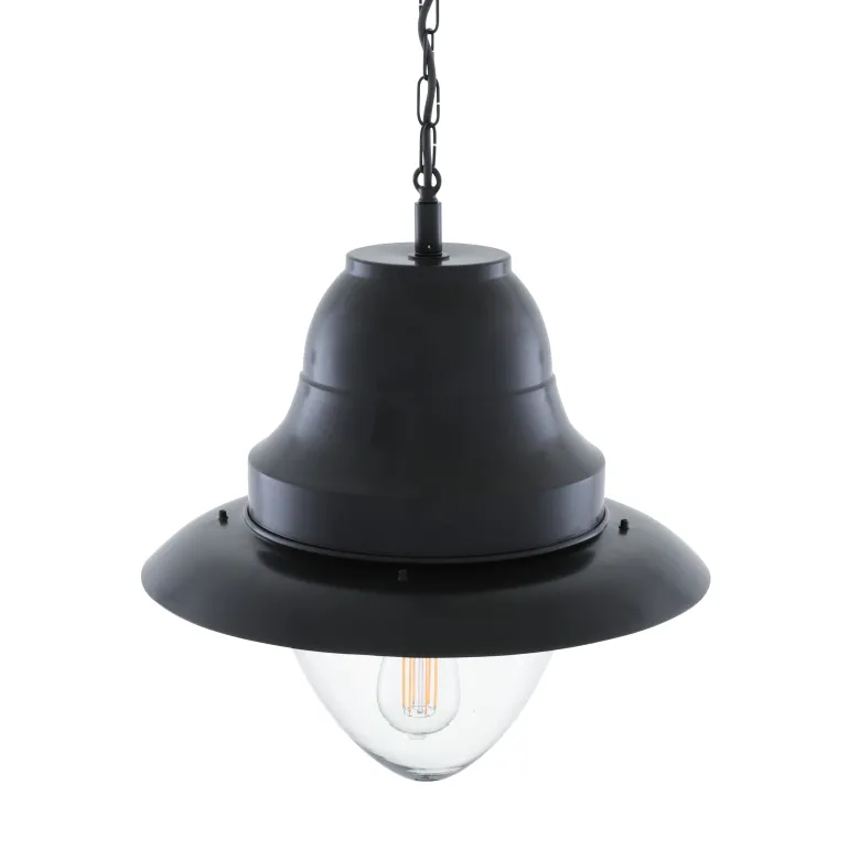 Irische Pendelleuchte mit Glaszylinder Glendale