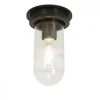 Kabinendeckenleuchte aus Messing 7202/E27