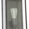 Kassetten-Wandleuchte Vitrine 1LN in Bronze, Chrom und Nickel