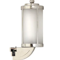 Klassische Art déco-Leuchte S 5 aus Messing