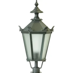 Klassische Gartenlampe SO 70 mit Guss-Laterne im Schinkelstil