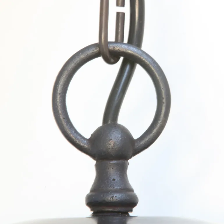 Klassische Hängeleuchte Elébas aus Messing