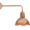 Klassische Wandleuchte Köln Kupfer RO 130 im Bauhaus-Stil