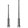 Klassischer Mast aus Aluminiumguss S2 P1.P3 220 / 270 cm