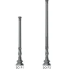 Klassischer Mast aus Aluminiumguss SO P1.P3 155 / 205 cm