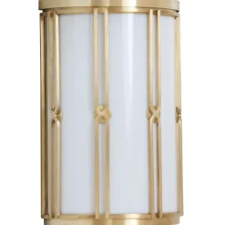 Kleine Art déco-Wandleuchte SA 21 aus Messing