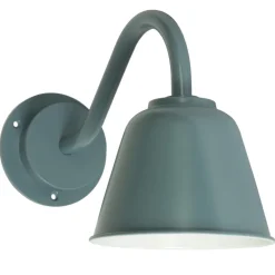 Kleine dänische Außenlampe aus Aluminium Bell