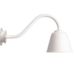 Kleine dänische Außenlampe aus Aluminium Bell