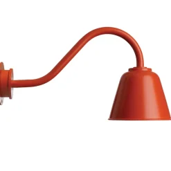 Kleine dänische Außenlampe aus Aluminium Bell