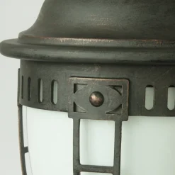Kleine Standleuchte aus Schmiedeeisen AL 6614