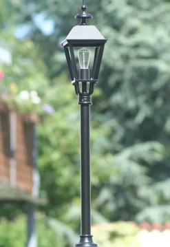 Kleine Standleuchte fĂźr auĂen aus Aluguss Elba 50