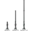 Kleine Säule PADWA C mit Blattornament 42 / 100 / 157 cm