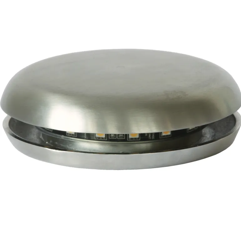 Kleiner LED-Bodenstrahler aus Messing Galed