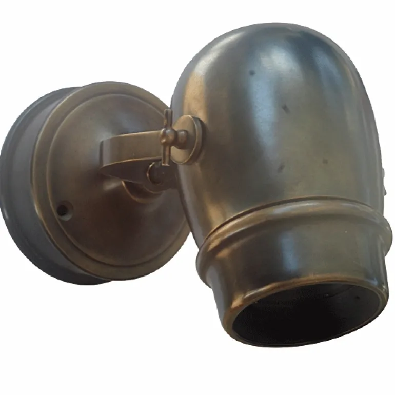 Kleiner Messing-Wandstrahler Micro-oh
