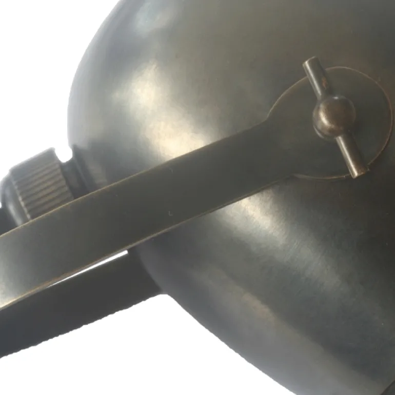 Kleiner Messing-Wandstrahler Micro-oh