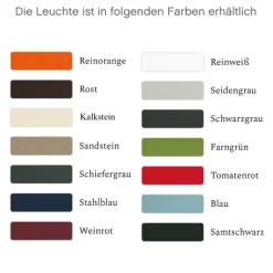 Kompakte Wandleuchte Plémo