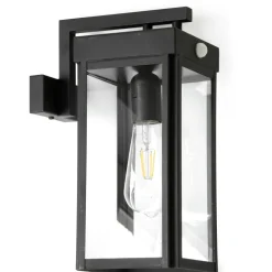 Kubische Wandleuchte mit Bewegungsmelder Loft 9050