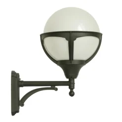 Kugel-Wandleuchte am kurzen Arm