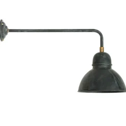 Kupfer-Wandleuchte mit Halbkugelschirm Kehl