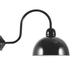 Kupfer-Wandleuchte mit Halbkugelschirm Kehl