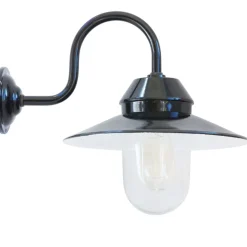 Landhaus-Wandlampe BW 1500 mit gebogenem Wandarm