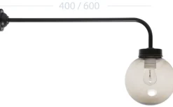 Lange Acrylglas-Kugelleuchte 38-90/L/XL/200