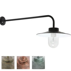 Lange Hofleuchte aus Aluminium 38-90 L/XL