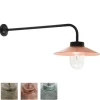 Lange Hofleuchte mit Kupferschirm 38-90 BCU L/XL