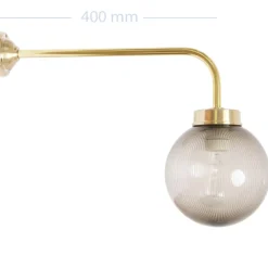 Lange Messing-Außenlampe 38-90 ORBR L/XL/200