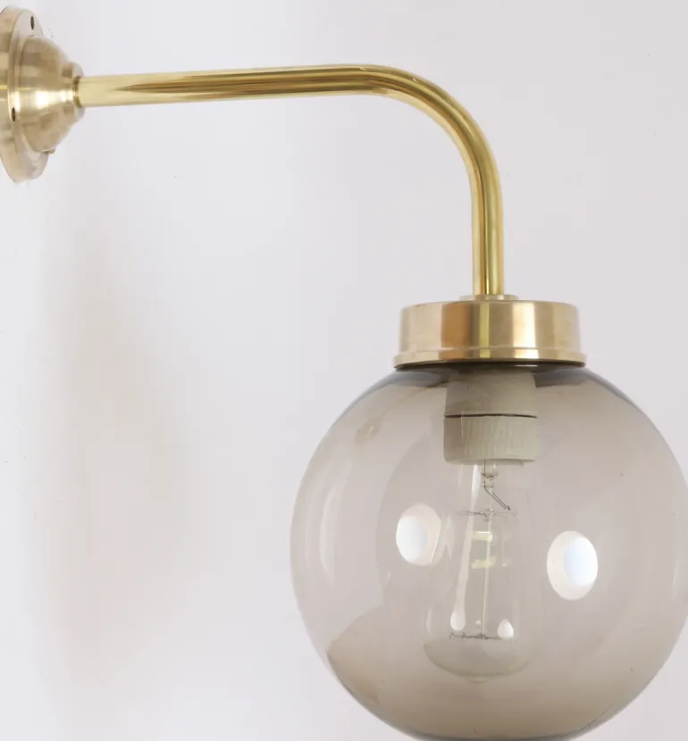 Lange Messing-Außenlampe 38-90 ORBR L/XL/200