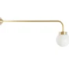 Lange Scheunenleuchte aus Messing 38-90 ORBR L/XL