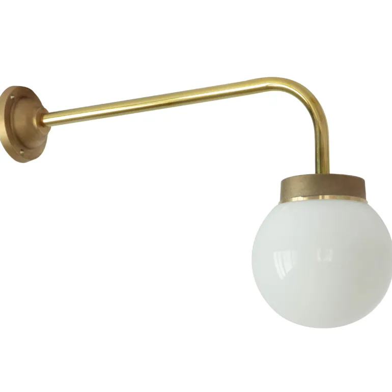 Lange Scheunenleuchte aus Messing 38-90 ORBR L/XL