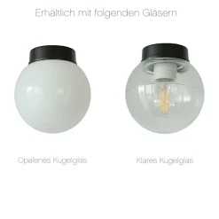 Lange Scheunenleuchte aus Messing 38-90 ORBR L/XL