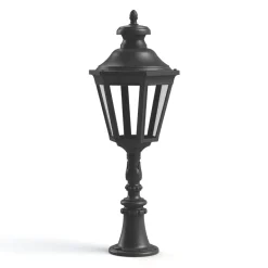 LED-Gartenlaterne aus Aluminium oder Messing Louis XIII