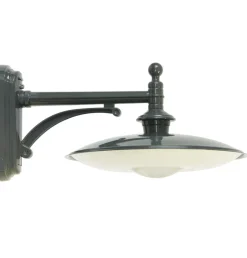 LED-Wandleuchte für außen mit IP65 und kurzem Arm